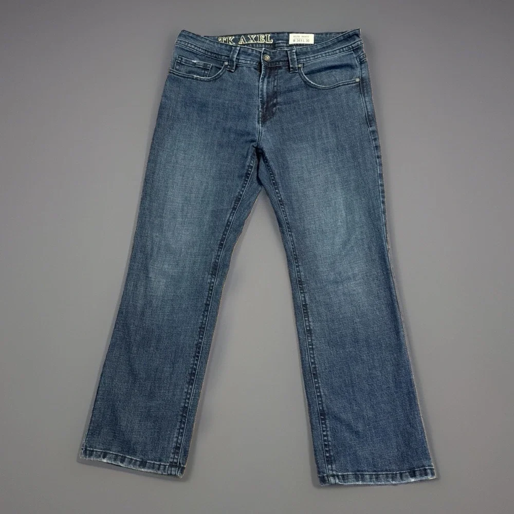 TK Axel Slim Boot Jeans Men's 34 X 30